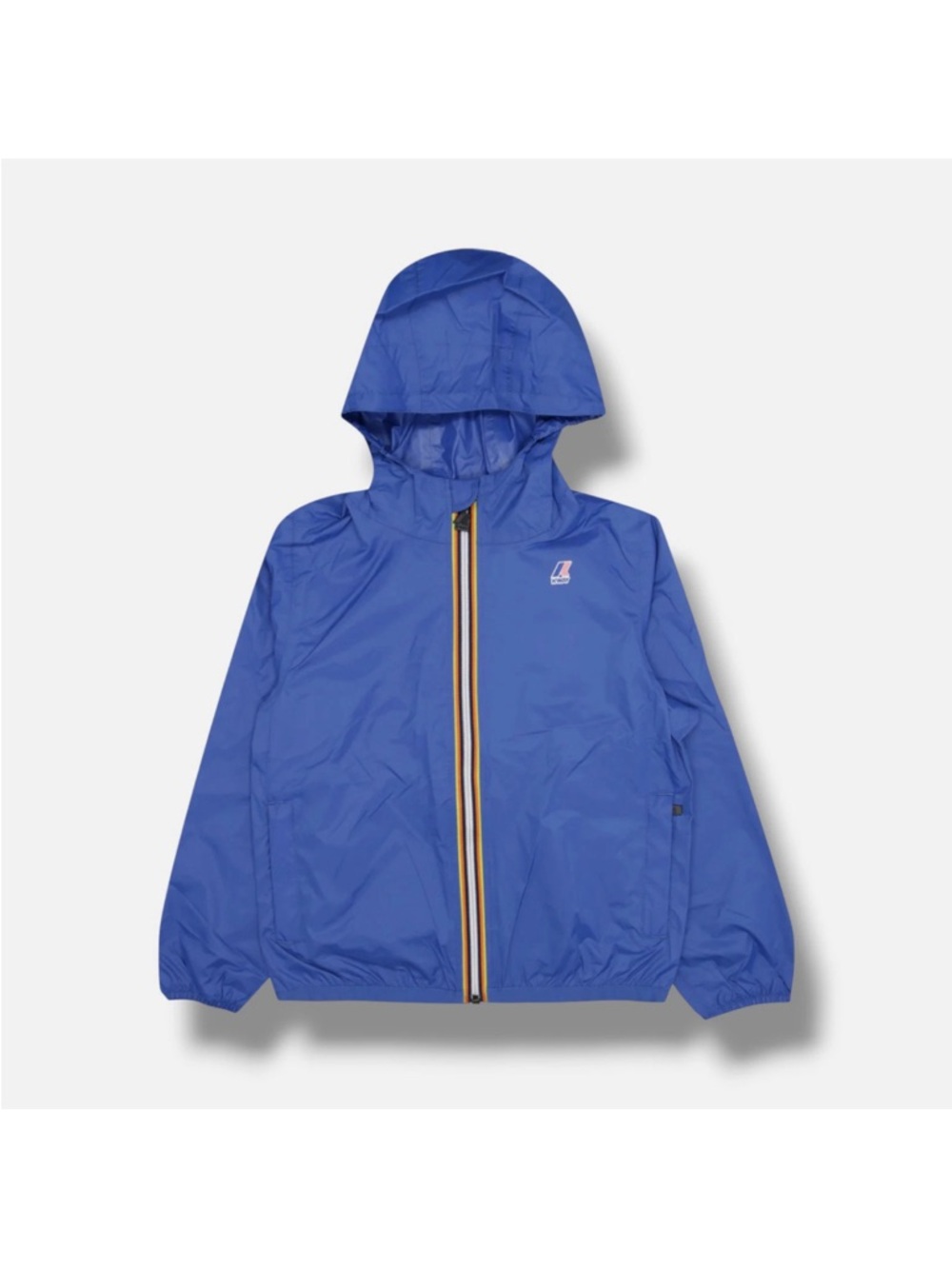 K-Way Royal Blue Hooded Jacket